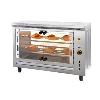Grillcsirkesütő, elektromos 2 nyárssal